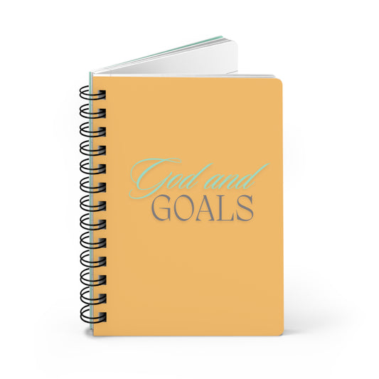 God and Goals Empowerment Spiral Bound Journal