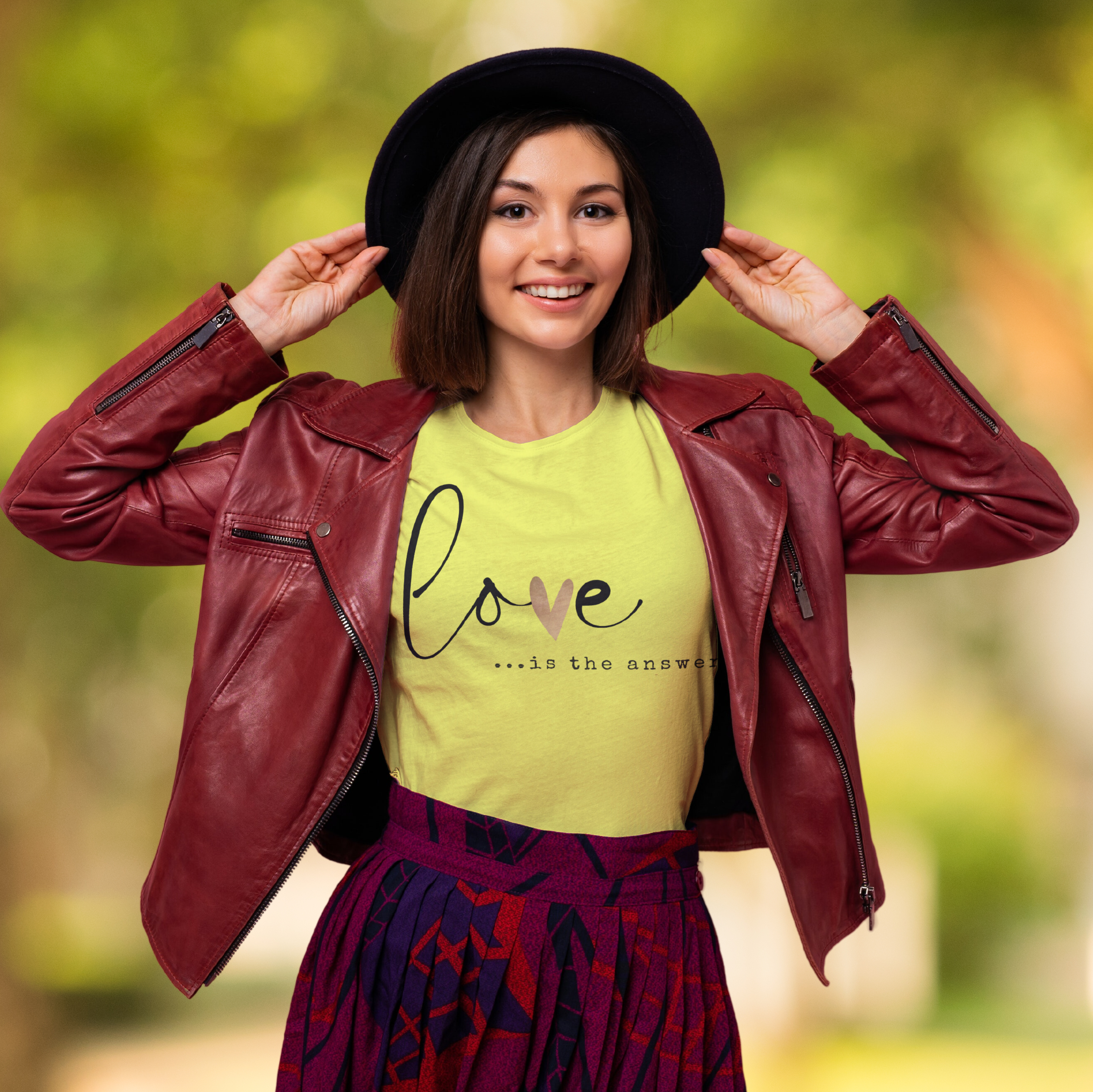 Love Is Everything Women's Graphic Tee - Unique Shirt with Inspiring Message