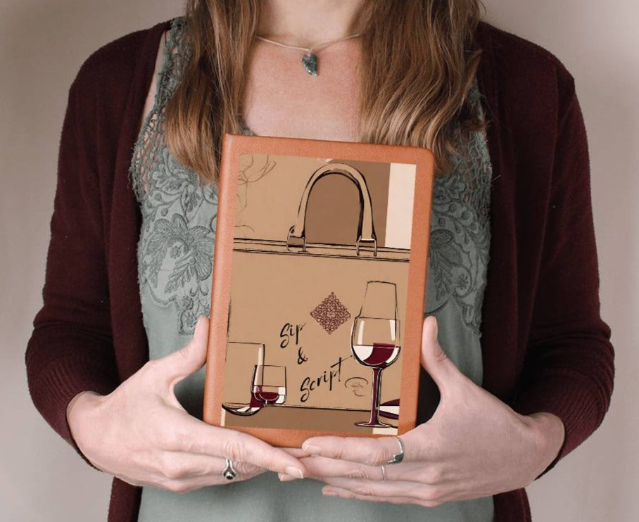 Sip & Script Serenity: A Personalized Journal for Your Wine-Fueled Thoughts