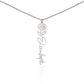 Blossoming Love: A Birth Month Flower Necklace Infused with Heartfelt Elegance