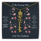 Blossoming Love: A Birth Month Flower Necklace Infused with Heartfelt Elegance