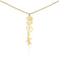Blossoming Love: A Birth Month Flower Necklace Infused with Heartfelt Elegance