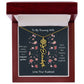 Blossoming Love: A Birth Month Flower Necklace Infused with Heartfelt Elegance