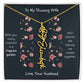 Blossoming Love: A Birth Month Flower Necklace Infused with Heartfelt Elegance