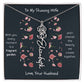 Blossoming Love: A Birth Month Flower Necklace Infused with Heartfelt Elegance