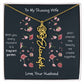 Blossoming Love: A Birth Month Flower Necklace Infused with Heartfelt Elegance