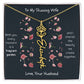 Blossoming Love: A Birth Month Flower Necklace Infused with Heartfelt Elegance