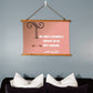 Drama-Free Glamour: Lash Love Statement Wood Framed Wall Tapestry