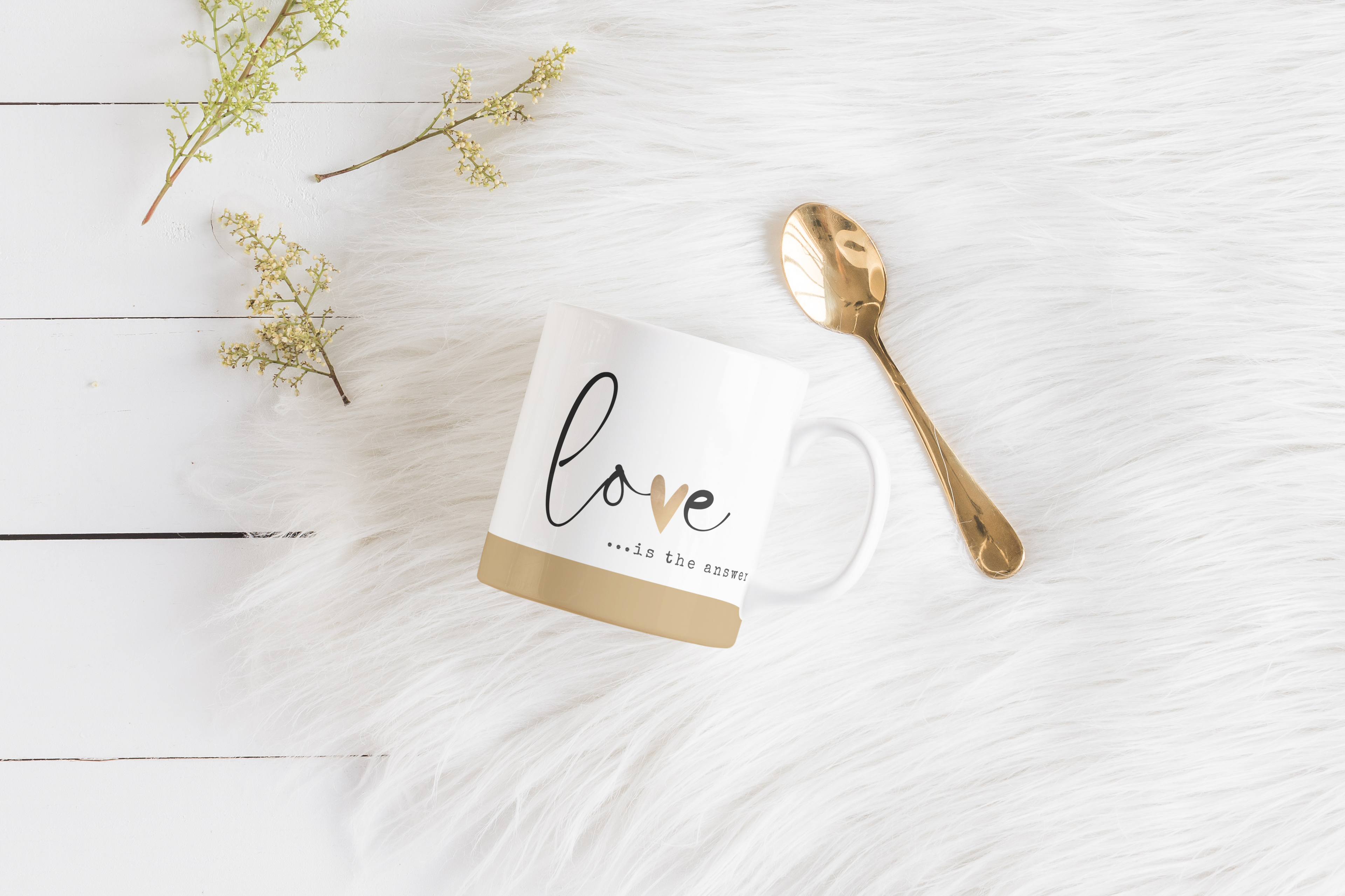 Love Is The Answer 11 oz Mug