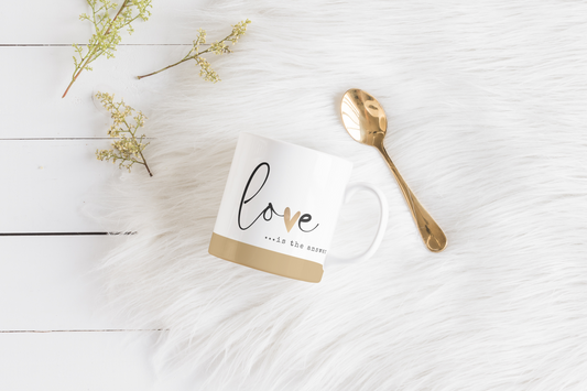 Love Is The Answer 11 oz Mug